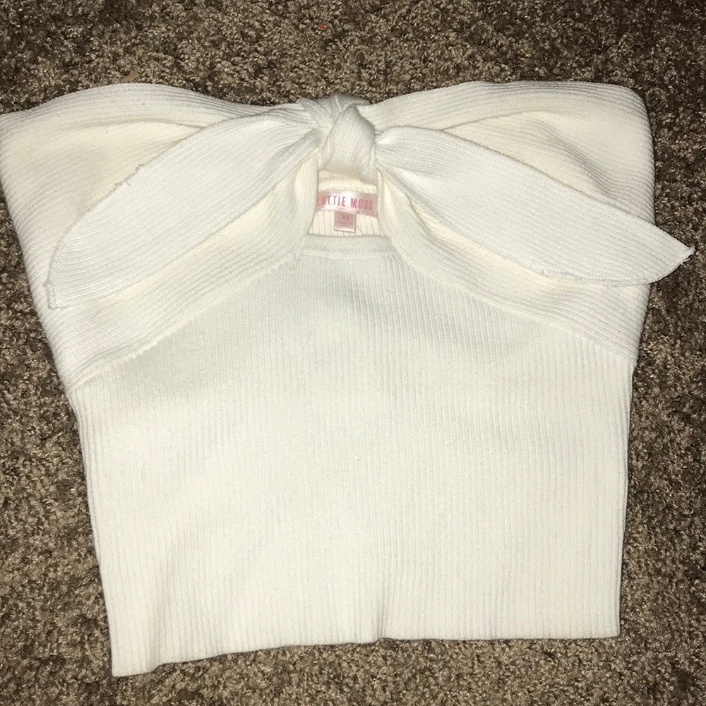 sweater tube top